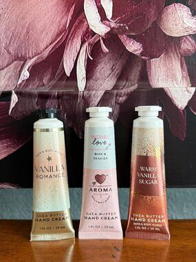 NEW 3-Pc Shea Butter Hand Cream Bath & Body Works